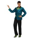 Déguisement style années 60 bleu et vert homme