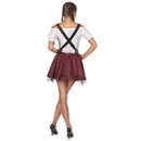 Déguisement bavaroise bordeaux sexy femme