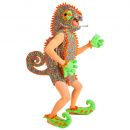 Déguisement caméléon homme