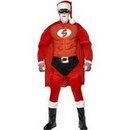 Déguisement Père Noël homme musclé