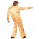Déguisement disco doré homme