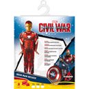 Déguisement rembourré Luxe Iron Man garçon - Civil War