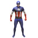 Déguisement Morphsuits Captain America adulte