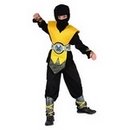 Déguisement ninja jaune garçon