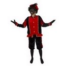 Déguisement père fouettard rouge adulte