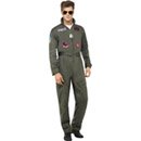 Déguisement pilote de ligne luxe Top Gun adulte