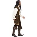 Déguisement pirate marron homme