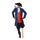 Déguisement pirate unijambiste homme