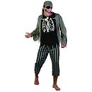 Déguisement pirate zombie homme