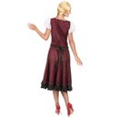 Déguisement robe bavaroise bordeaux femme