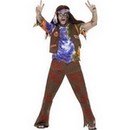 Déguisement zombie hippie homme Halloween