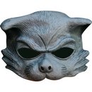 Demi-masque chat noir