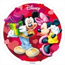 Disque azyme 20 cm Mickey et Minnie