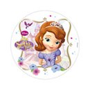 Disque azyme 20 cm Princesse Sofia