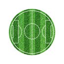 Disque en sucre terrain de foot