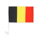 Drapeau pour voiture Belgique 30 x 46 cm