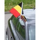Drapeau pour voiture Belgique 30 x 46 cm