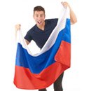 Drapeau supporter Russie 90 x 150 cm