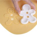 Emporte-pièce double-face bonhomme pain d\'épice Noël