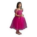 Déguisement fée fleur rose enfant fille