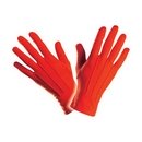 Gants courts rouges adulte