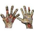 Gants mains brûlées adulte Halloween