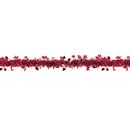 Guirlande rouge brillante avec coeurs Saint Valentin