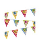 Guirlande 20 fanions plastifiés 30 ans Fiesta 7 m