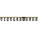Guirlande anniversaire Vintage 60 ans