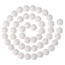 Guirlande boules pailletées blanc