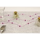 Guirlande de perles fuchsia