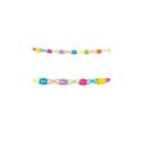 Guirlande en papier rosace multicolore 6 m