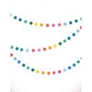 Mini guirlande petites étoiles multicolores 3 m
