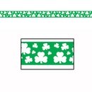 Guirlande plastique trèfles St Patrick 6 mètres