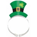 Serre-tête chapeau vert foncé trèfle Saint-Patrick