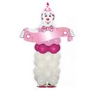 Kit ballons en forme de clown rose