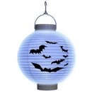 Lanterne à led chauve-souris papier Halloween