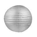 Lanterne japonaise argent 25 cm