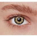 Lentilles de contact cosmétiques marron étoile