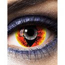 Lentilles de contact oeil enflammé adulte