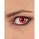 Lentilles de contact oeil rouge adulte