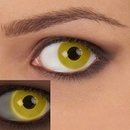 Lentilles de contact UV jaune adulte