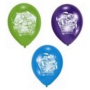 Lot de 6 Ballons de baudruche en latex Tortues Ninja™