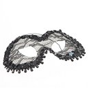Loup perles et dentelles adulte