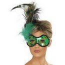 Loup vert avec plumes adulte