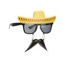 Lunettes avec moustaches mexicaines adulte