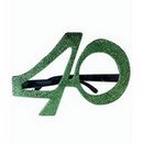 Lunettes âge paillettées (aléatoire)