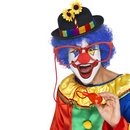 Lunettes géantes arroseuses clown adulte
