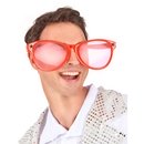 Lunettes géantes rouge adulte