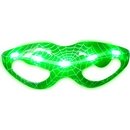 Lunettes lumineuses vertes toile d\'araignées